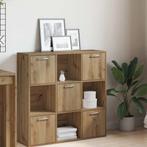 vidaXL Boekenrek 90x28x90 cm bewerkt hout artisanaal, Huis en Inrichting, Kasten | Boekenkasten, Verzenden, Nieuw