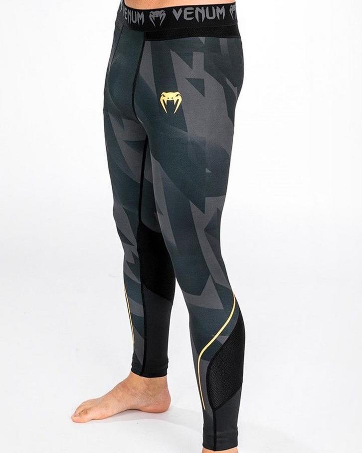 Venum Razor Sportlegging Tights Spats Zwart Goud, Kleding | Heren, Sportkleding, Zwart, Maat 46 (S) of kleiner, Nieuw, Vechtsport