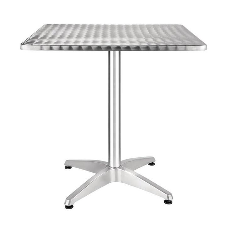 Tafel | RVS/Aluminium | RVS Blad | Aluminium Frame |, Zakelijke goederen, Horeca | Keukenapparatuur, Nieuw in verpakking, Verzenden