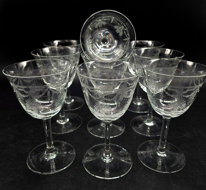 Drinkservies (10) - Kristal - Vino Santo Belle Époque, Antiek en Kunst, Antiek | Meubels | Tafels