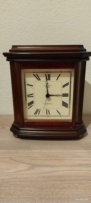 Klok - Junghans - Hout, Messing - 1980-1990, Antiek en Kunst, Curiosa en Brocante