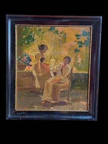 Arturo De Luca (1885-1971) - Conversazione tra amiche