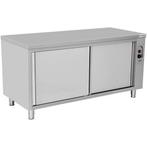 Warmhoudkast | RVS | 30°C/80°C | Geventileerd |, Zakelijke goederen, Horeca | Keukenapparatuur, Verzenden, Nieuw in verpakking