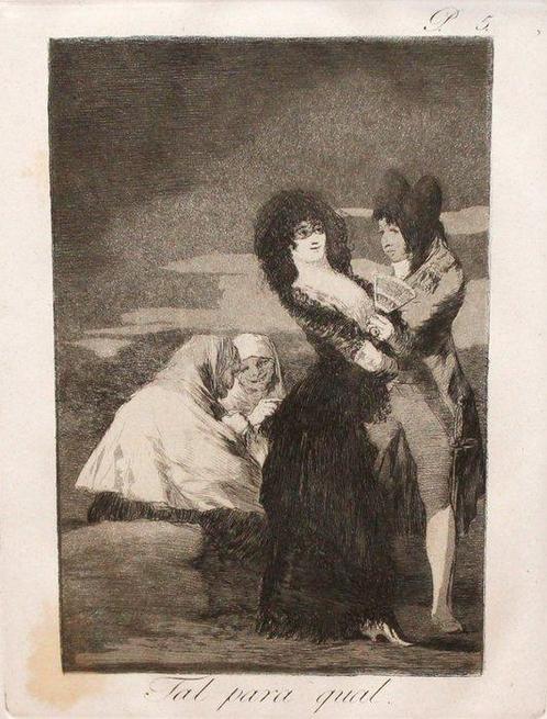 Francisco de Goya (1746-1828), after - NO RESERVE - Los, Antiek en Kunst, Kunst | Schilderijen | Klassiek