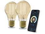 Veiling - Calex Slimme Lamp - Set van 2 stuks, Nieuw
