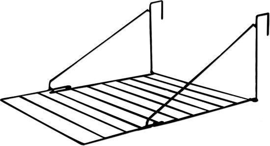 2dekans | BRASQ Droogrek Hangend Zwart - 5 meter - Wasdroger, Tuin en Terras, Droogmolens en Wasrekken, Ophalen of Verzenden