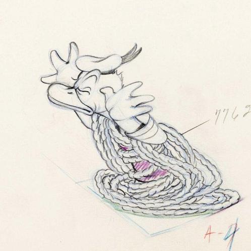 Original Walt Disney of 1940 Original Animation Drawing -, Boeken, Strips | Comics