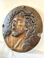 A. Rovere - Reliëf, Passione di Gesù - 31 cm - Brons,, Antiek en Kunst