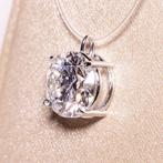 Zonder minimumprijs - Hanger - 18 karaat Witgoud - 4.02ct.