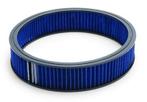 Edelbrock 14 X 3 inch blauw filter, Ophalen of Verzenden, Nieuw
