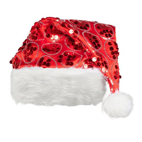 Kerstmuts Pailletten, Hobby en Vrije tijd, Feestartikelen, Nieuw, Verzenden