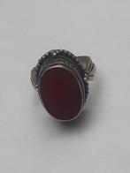 Carneool - Zilver - Ring, Antiek en Kunst