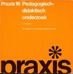 Praxis 16 Pedagogisch-didaktisch onderzoek, Boeken, Verzenden, Nieuw