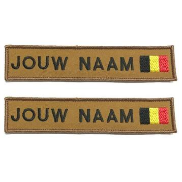 NAAMLINT Patch Laten Maken Airsoft Paintball Leger Vest Naam disponible aux enchères