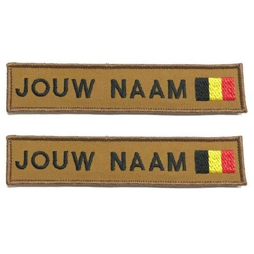 NAAMLINT Patch Laten Maken Airsoft Paintball Leger Vest Naam, Verzamelen, Militaria | Algemeen, Overige soorten, Lintje, Medaille of Wings