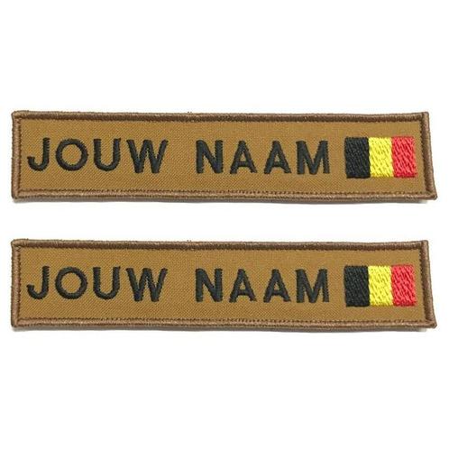 NAAMLINT Patch Laten Maken Airsoft Paintball Leger Vest Naam, Collections, Objets militaires | Général, Envoi