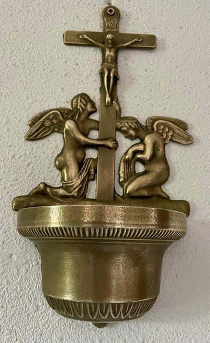 Godslamp - Messing - Wijwatervat en Wierookvat, Antiek en Kunst, Antiek | Boeken en Manuscripten