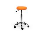 Tabouret Oranje - Standaard Zithoogte, Huis en Inrichting, In hoogte verstelbaar, Nieuw
