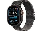 Apple Watch Ultra 2 - GPS + Cellular - 49mm Titanium - Zwart, Handtassen en Accessoires, Smartwatches, Verzenden, Zo goed als nieuw