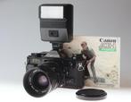 Canon AE-1 program (black) & FD 35-70 & 177A Single lens, Nieuw