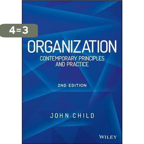 Organization Contemp Princi & Practic 2E 9781119951834, Boeken, Taal | Engels, Gelezen, Verzenden