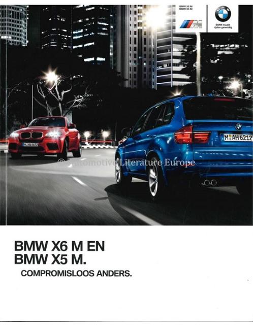 2013 BMW X5 M | X6 M BROCHURE NEDERLANDS, Boeken, Auto's | Folders en Tijdschriften