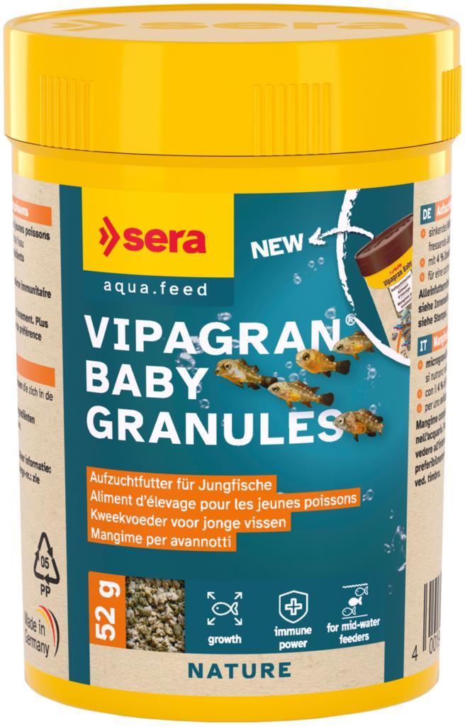 Sera Vipagran Baby Granules 100ml (Aquariumvis voeding), Dieren en Toebehoren, Vissen | Aquaria en Toebehoren, Overige typen, Nieuw