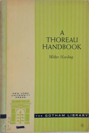 A Thoreau Handbook, Boeken, Taal | Overige Talen, Verzenden