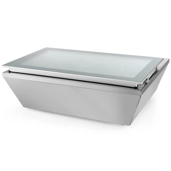 Schepijsvitrine | RVS | 4x 1/3 GN | -20°C/-24°C |, Zakelijke goederen, Horeca | Keukenapparatuur, Nieuw in verpakking, Verzenden