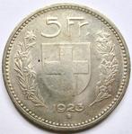Zwitserland. 5 Francs 1923 B - William Tell  (Zonder, Postzegels en Munten