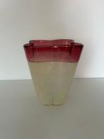 Vaas - Fazzoletto - Glas - gouden bladeren