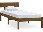 vidaXL - Bedframe - massief - grenenhout - honingbruin -, Maison & Meubles, Accessoires pour la Maison | Autre, Verzenden