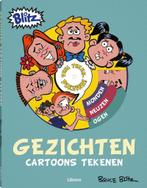 Cartoons tekenen - Gezichten 9789463594523 Bruce Blitz, Boeken, Verzenden, Zo goed als nieuw, Bruce Blitz