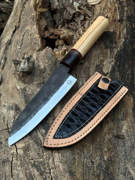 Keukenmes - Bunko - yanagiba - keukensmes - staal 12c27 -, Antiek en Kunst, Antiek | Keukengerei