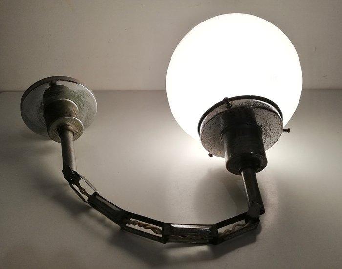 EDISON - Plafondlamp - Art Déco Design 1930s - Gestapeld, Antiek en Kunst, Curiosa en Brocante