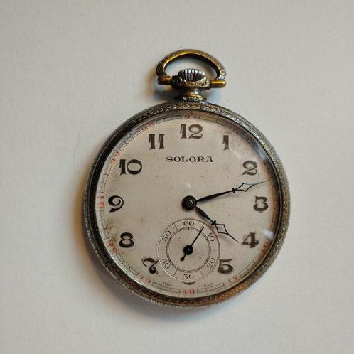 Solora - pocket watch . - 1880-1910, Handtassen en Accessoires, Horloges | Heren