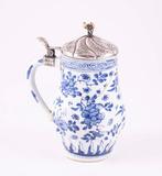 18 Century Chinese Porcelain - Kroes - .950 zilver