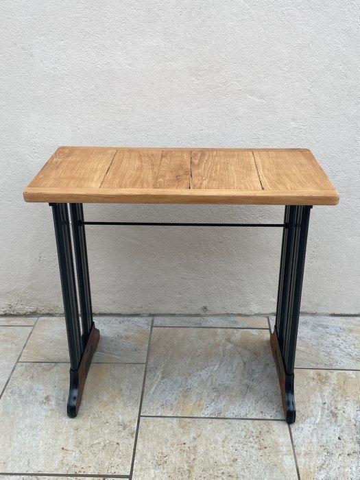 Wandtafel - Hout, Metaal - bijzettafel, Antiquités & Art, Curiosités & Brocante