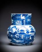 Geen Reserve - Antieke Chinese blauw-witte Zhadou