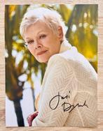 James Bond - Handtekening Dame Judi Dench, signed with COA, Verzamelen, Nieuw