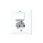 JUNG CD500 Interrupteur Prise Combiné Avec Contact De Terre, Doe-het-zelf en Bouw, Verzenden, Nieuw