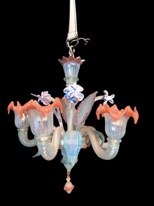 Kroonluchter (2) - Muranoglas, Antiek en Kunst, Antiek | Verlichting