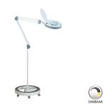 Loeplamp,5 dioptrie,150mm lens,80LED,statief,DIMBAAR, Verzenden, Nieuw, Loeplamp