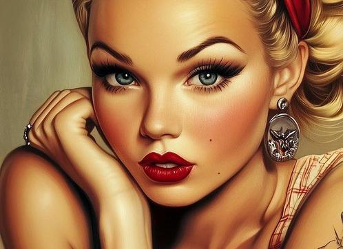 Ginger Red (1965) - Hope, Antiek en Kunst, Kunst | Schilderijen | Modern
