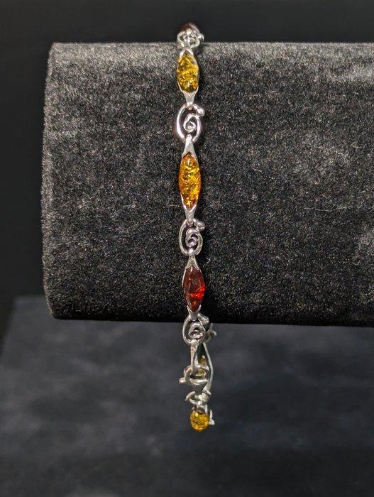 7,07 g - Elegante 925 zilveren armband met prachtig, Verzamelen, Mineralen en Fossielen