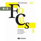 Focus 3 aso - bronnenboek (n.e.) 9789045552583, Boeken, Verzenden, Gelezen, Elke Parmentier