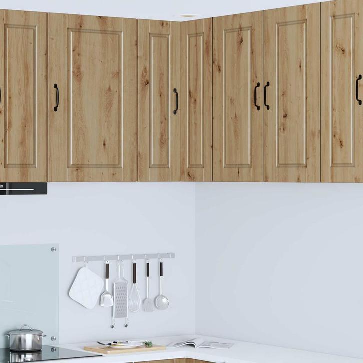 vidaXL Keuken Kast Artisan Eiken 57 x 57 x 80 cm Bewerkt, Huis en Inrichting, Kasten | Overige, Nieuw, Verzenden