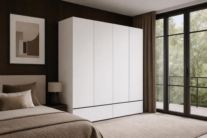 *ACTIE* Bij Beddenbriljant | Kleerkasten al v.a €249,-, Huis en Inrichting, Kasten | Kleerkasten, Nieuw, Verzenden