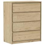 Eiken Ladekast SAUDA | Tweede Kansje | 76x39x91cm, Verzenden, Nieuw