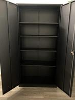 Archiefkast - Zwart - 200 x 100 x 40 cm - Nieuw, Huis en Inrichting, Kasten | Roldeurkasten en Archiefkasten, Verzenden, Nieuw